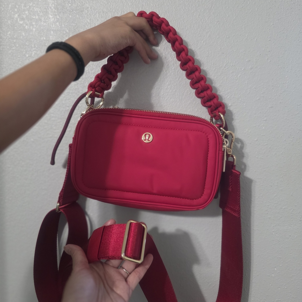 lululemon athletica Red Crossbody Bag